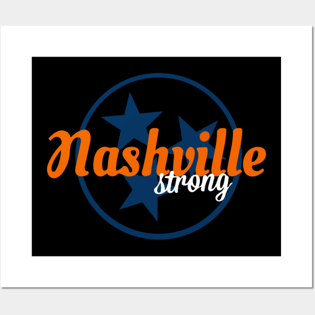 Nashville Strong Wall Art by Red Wolf Rustics And Outfitters